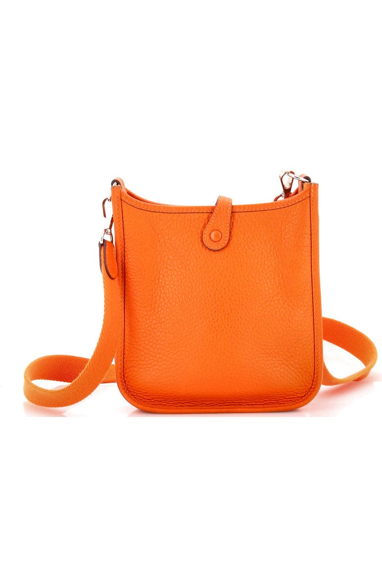 Pre-Owned Hermes Evelyne Bag Gen III Clemence TPM, Alternate, color, Orange H