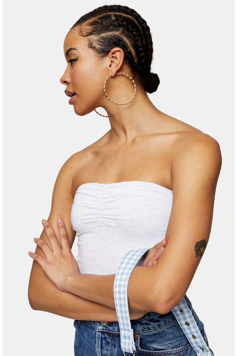 Bandeau Top, Alternate, color, GREY