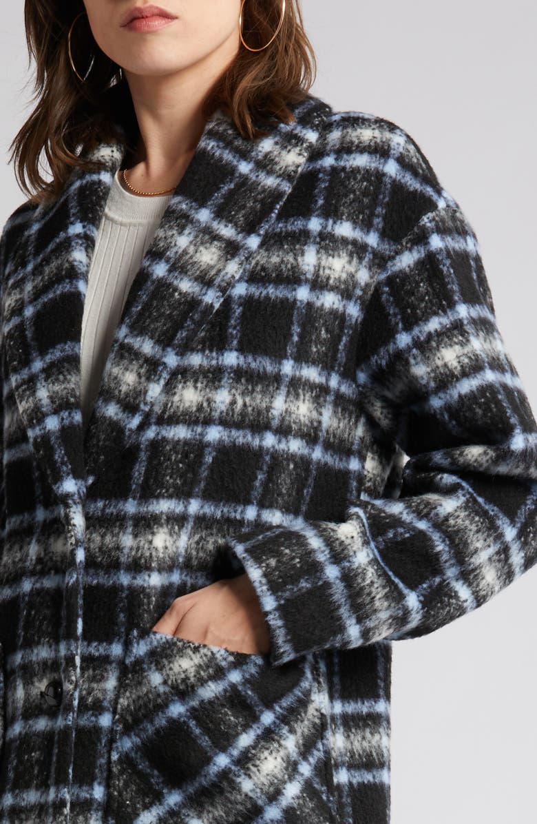 BCBGeneration Oversize Pocket Shawl Collar Coat, Alternate, color, 