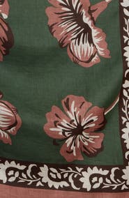 Vince Camuto Floral Print Cotton Pareo