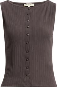 Madewell Rib Crewneck Vest Tank