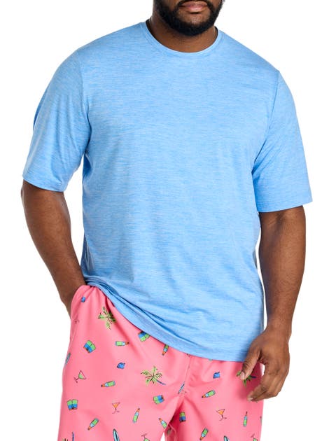 Big & Tall Marled Swim Top