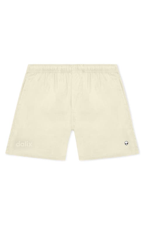 Dalix Mens Lil Alien Midweight Beach Short In Neutral
