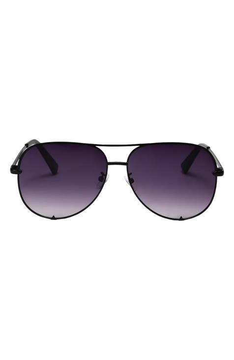 Aviator sunglasses purple on sale