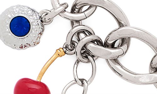 Marc Jacobs The Trinket Charm Necklace In Multi