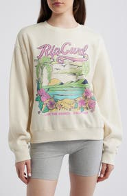 Rip Curl Saloon Relaxed Graphic Sweatshirt