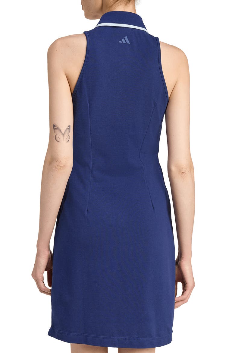 Seasonal Essentials Colorpop Dress, Alternate, color, DARK BLUE/ WHITE/