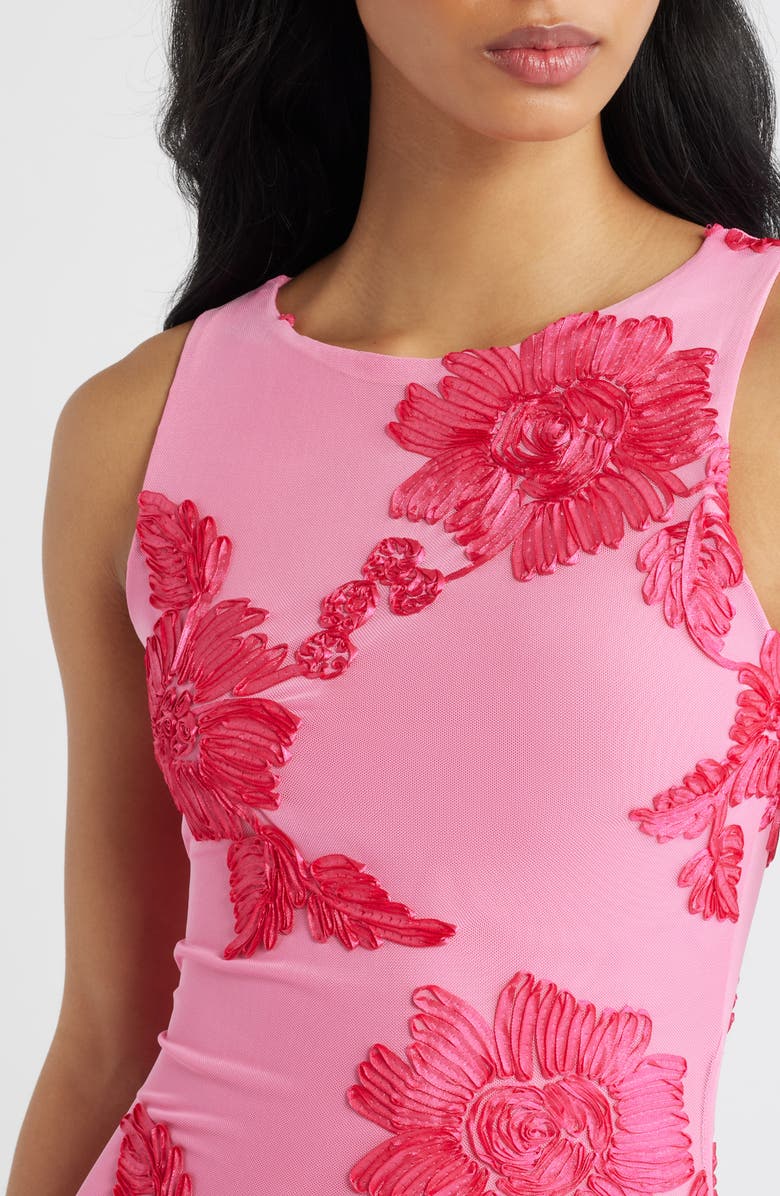 Princess Polly Fionna Floral Sleeveless Maxi Dress, Alternate, color, Pink