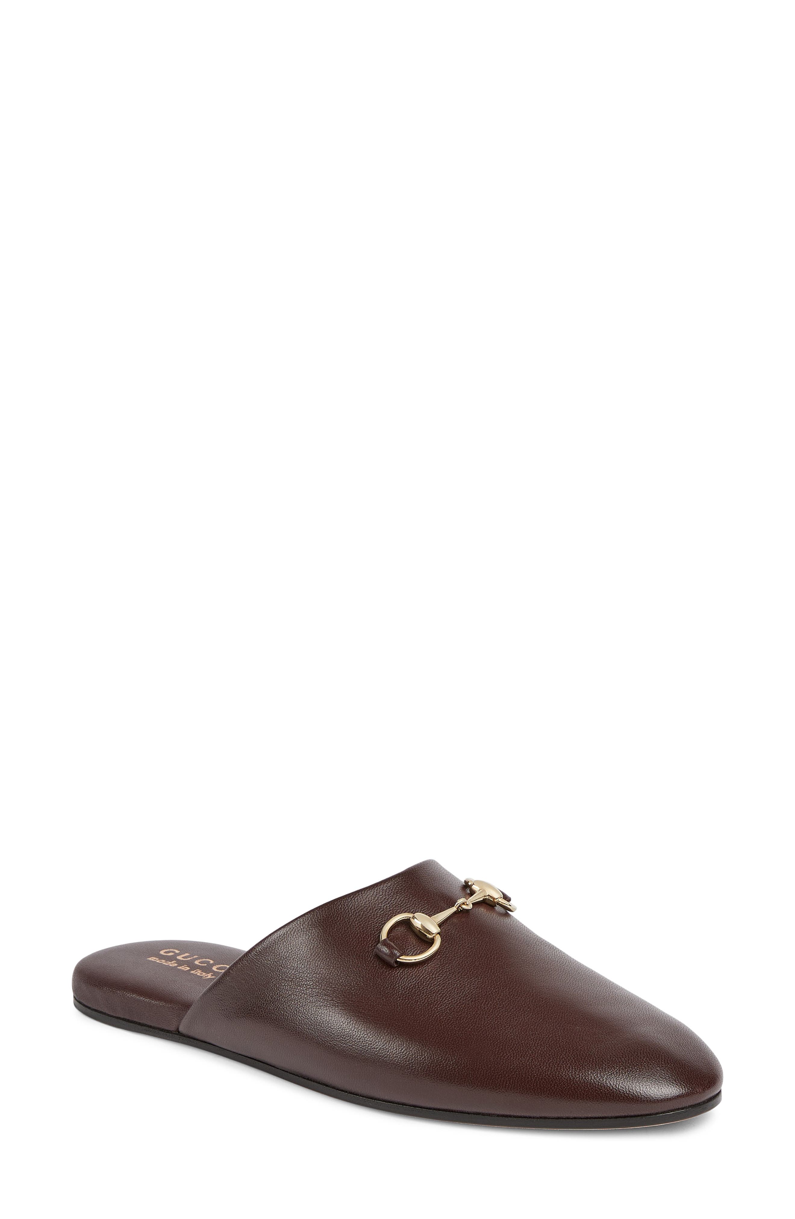 Gucci Annette Horsebit Mule, Main, color, Burleywood
