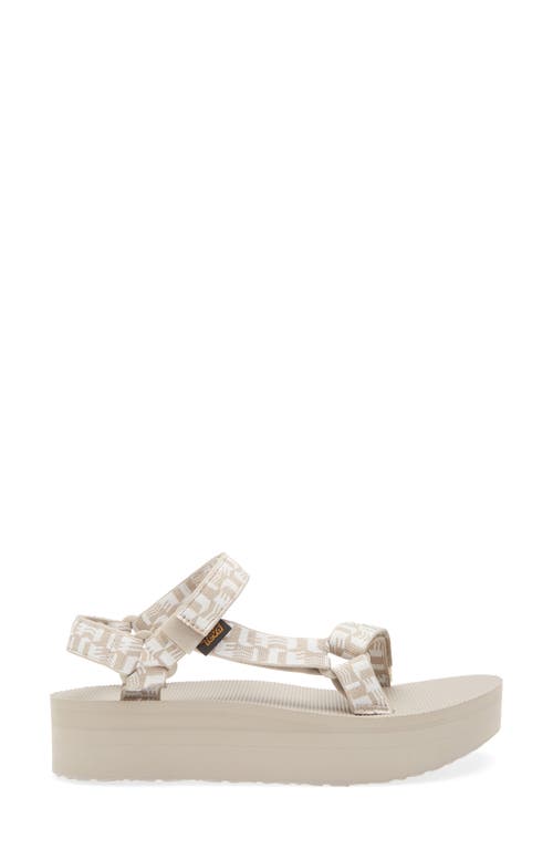 Teva Universal Platform Sandal In Multi