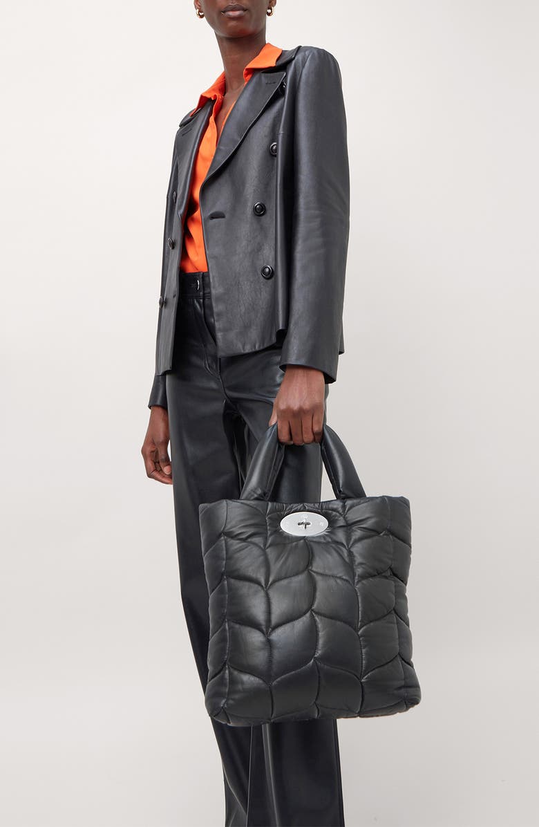 Mulberry Big Softie Quilted Leather Tote, Alternate, color,