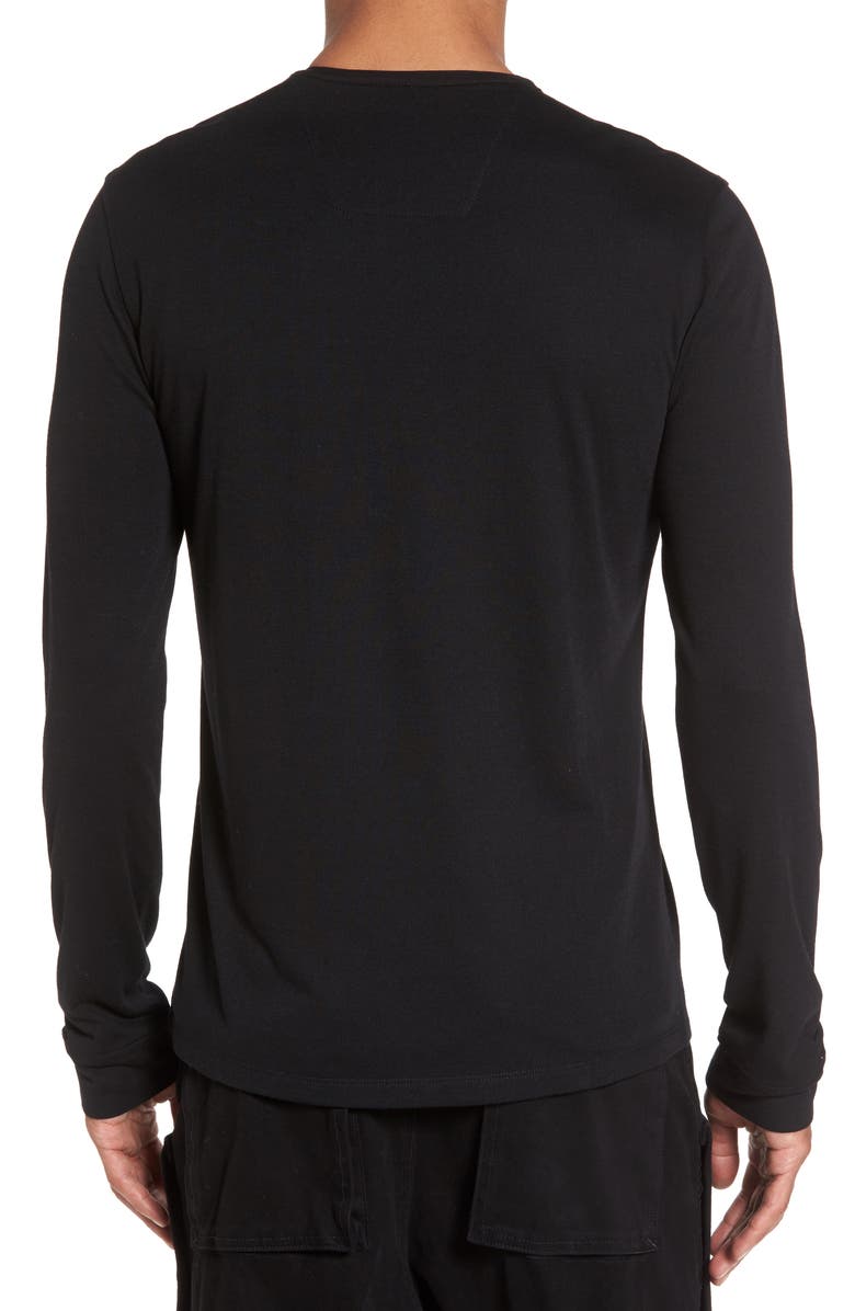 Calibrate Mixed Media Henley, Alternate, color, 