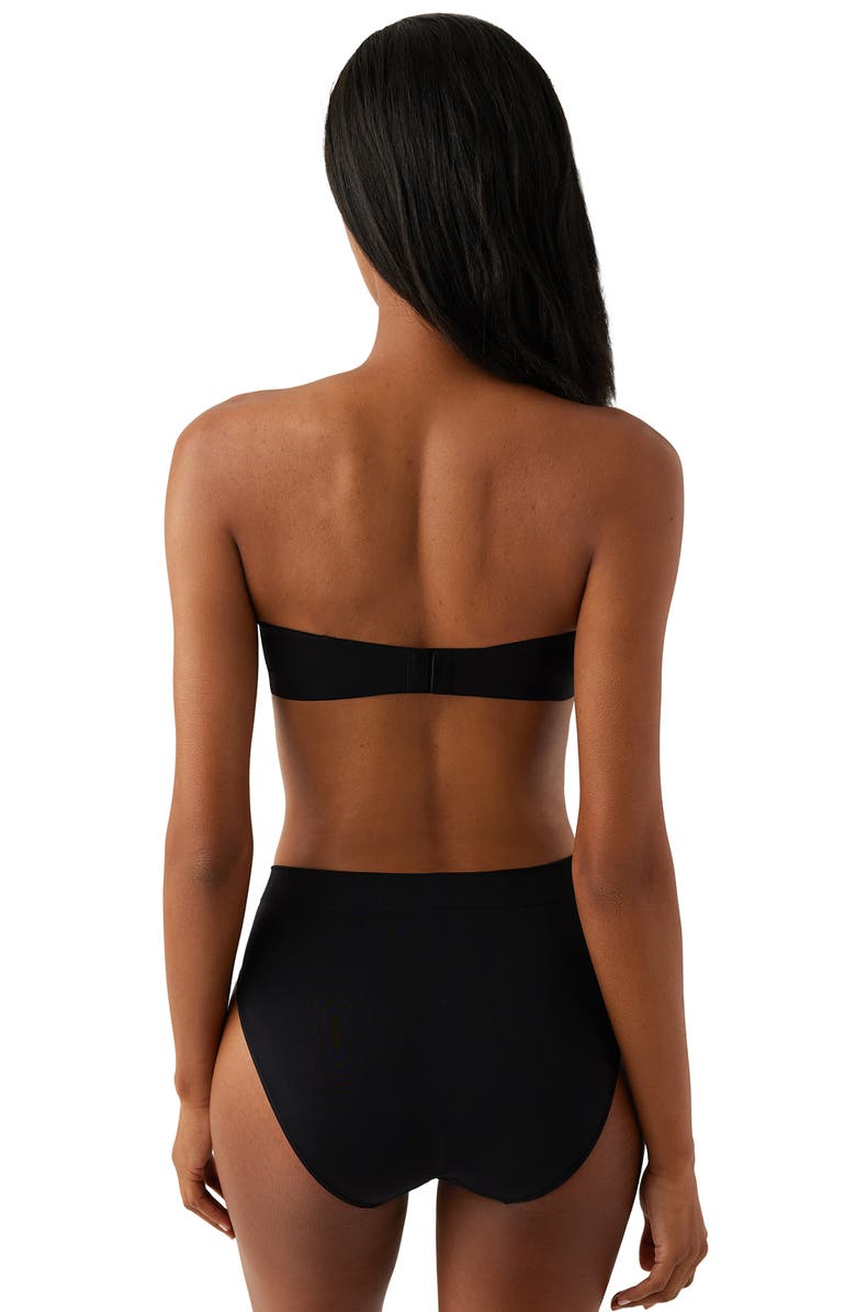 Wacoal Comfort First Strapless Underwire Bra, Alternate, color, Black
