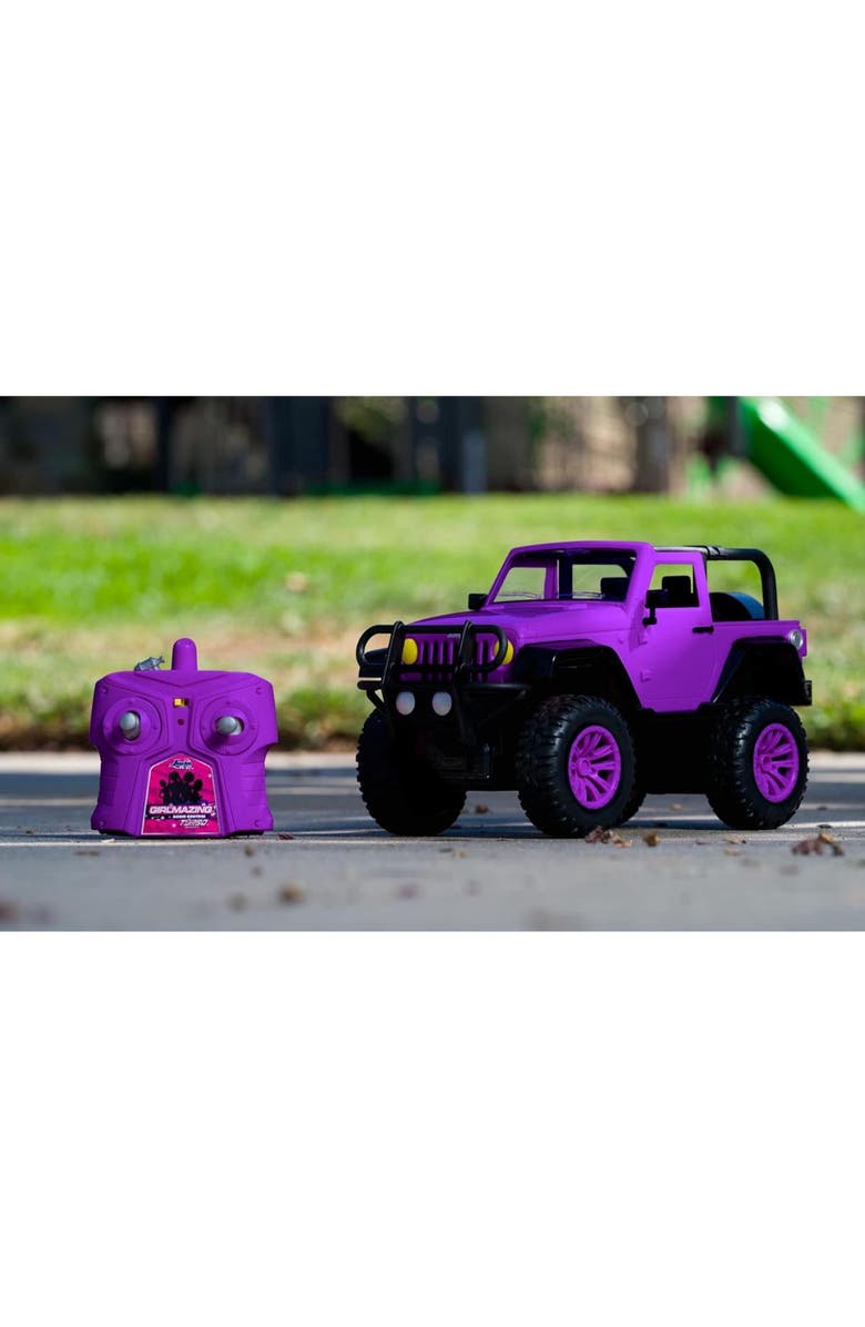 Jada Toys GirlMazing Big Foot Jeep Remote Control Vehicle, Ages 6+, Alternate, color, Multicolored