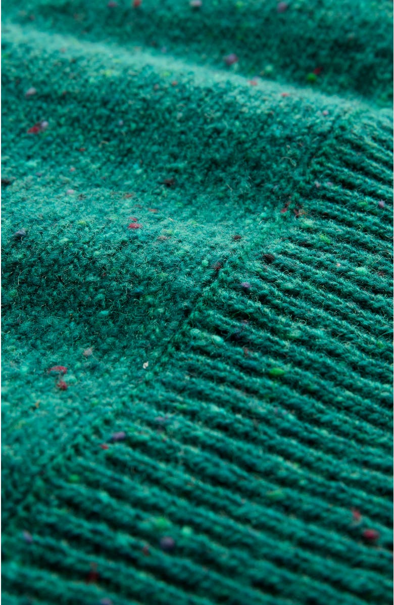 Celtic & Co. Donegal Dolman Sweater, Alternate, color, Emerald