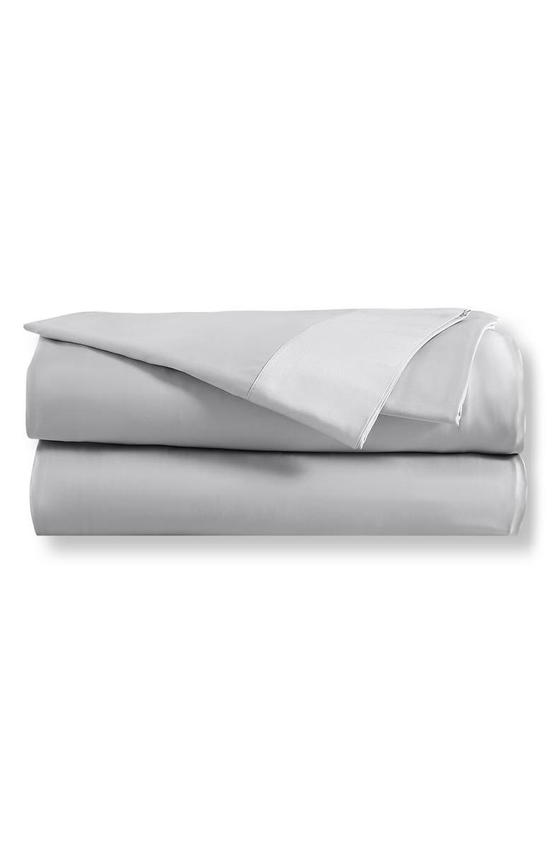 Sunday Citizen Premium Fitted Sheet, Main, color, Moon