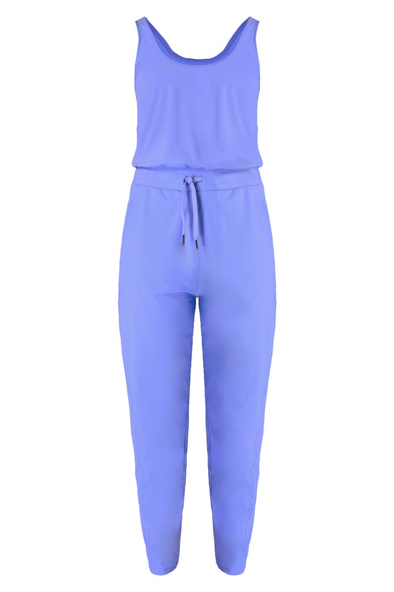 Explorer Sleeveless Jumpsuit, Alternate, color, CRNFLWR BL
