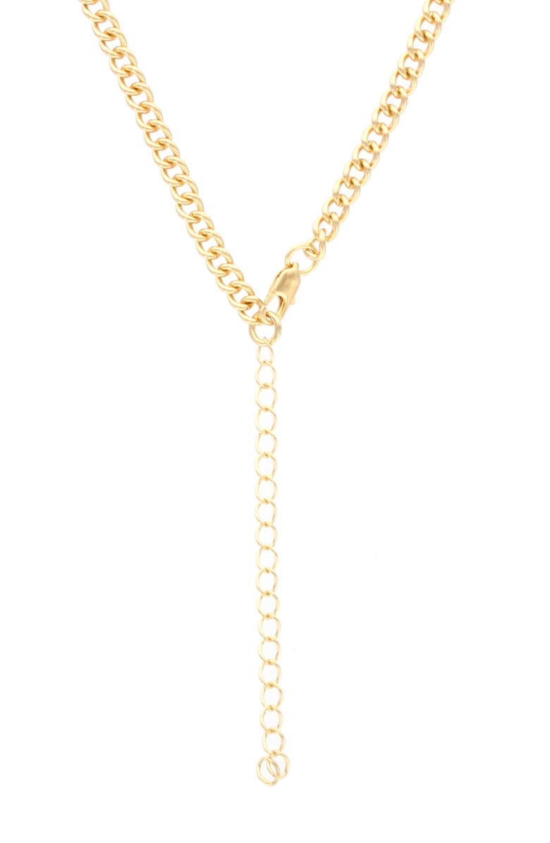 OLIVIA WELLES Johana Layer Necklace, Alternate, color, Antique Gold / Multi