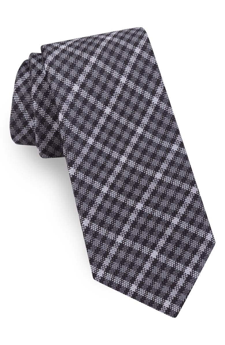 Ted Baker London Plaid Silk Tie, Main, color, 