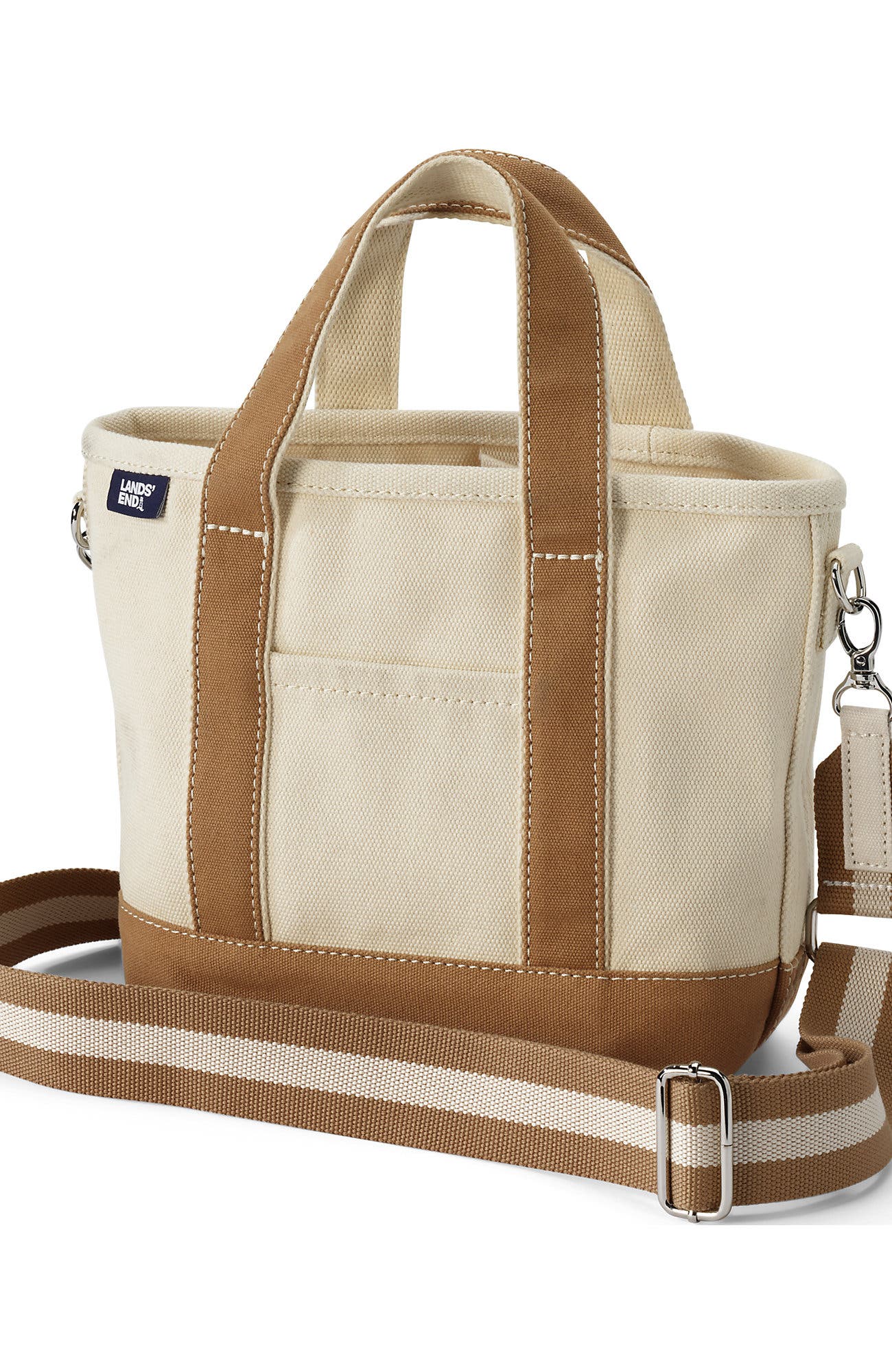 Adjustable Fashion Crossbody Strap, Alternate, color, Rich Camel/Natural Stripe