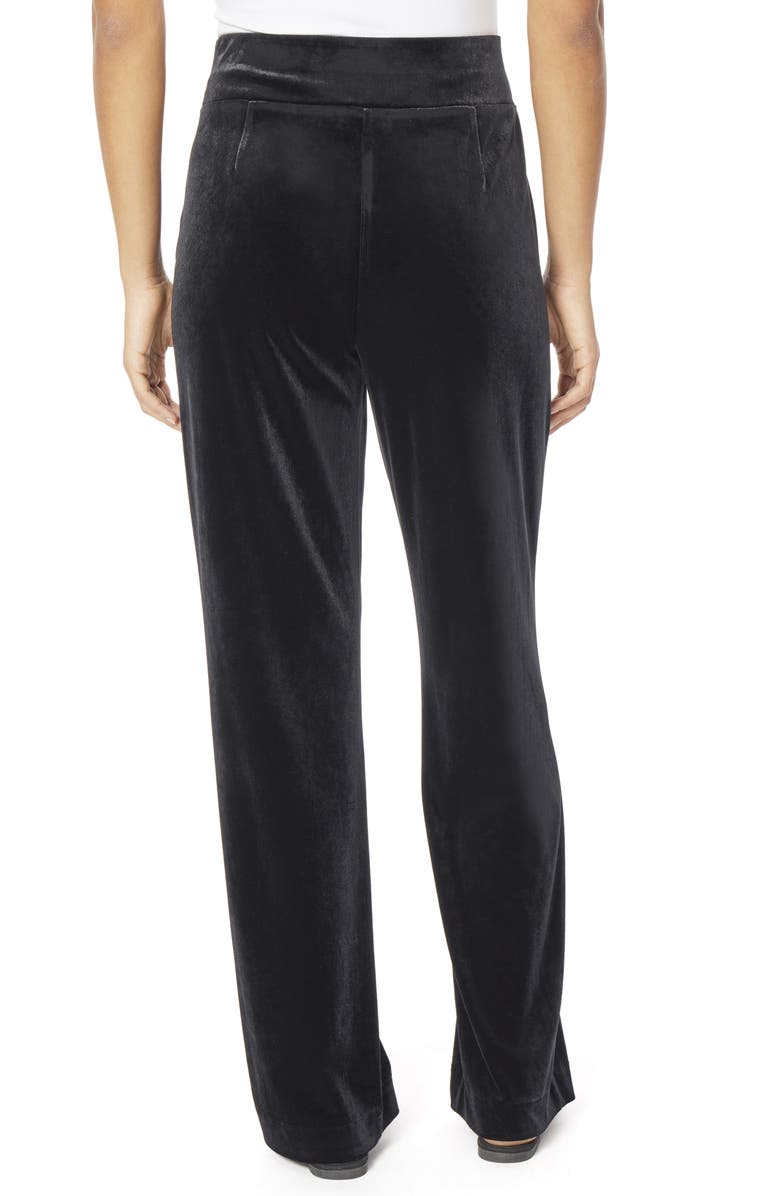 Jones New York Velour Pull-On Pants, Alternate, color,
