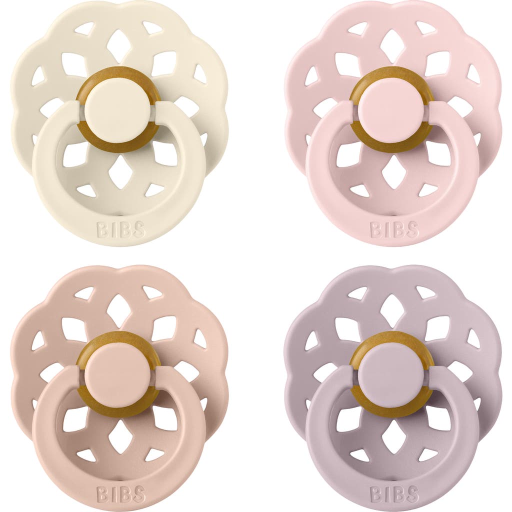 BIBS Boheme 4-Pack Pacifier Set -
