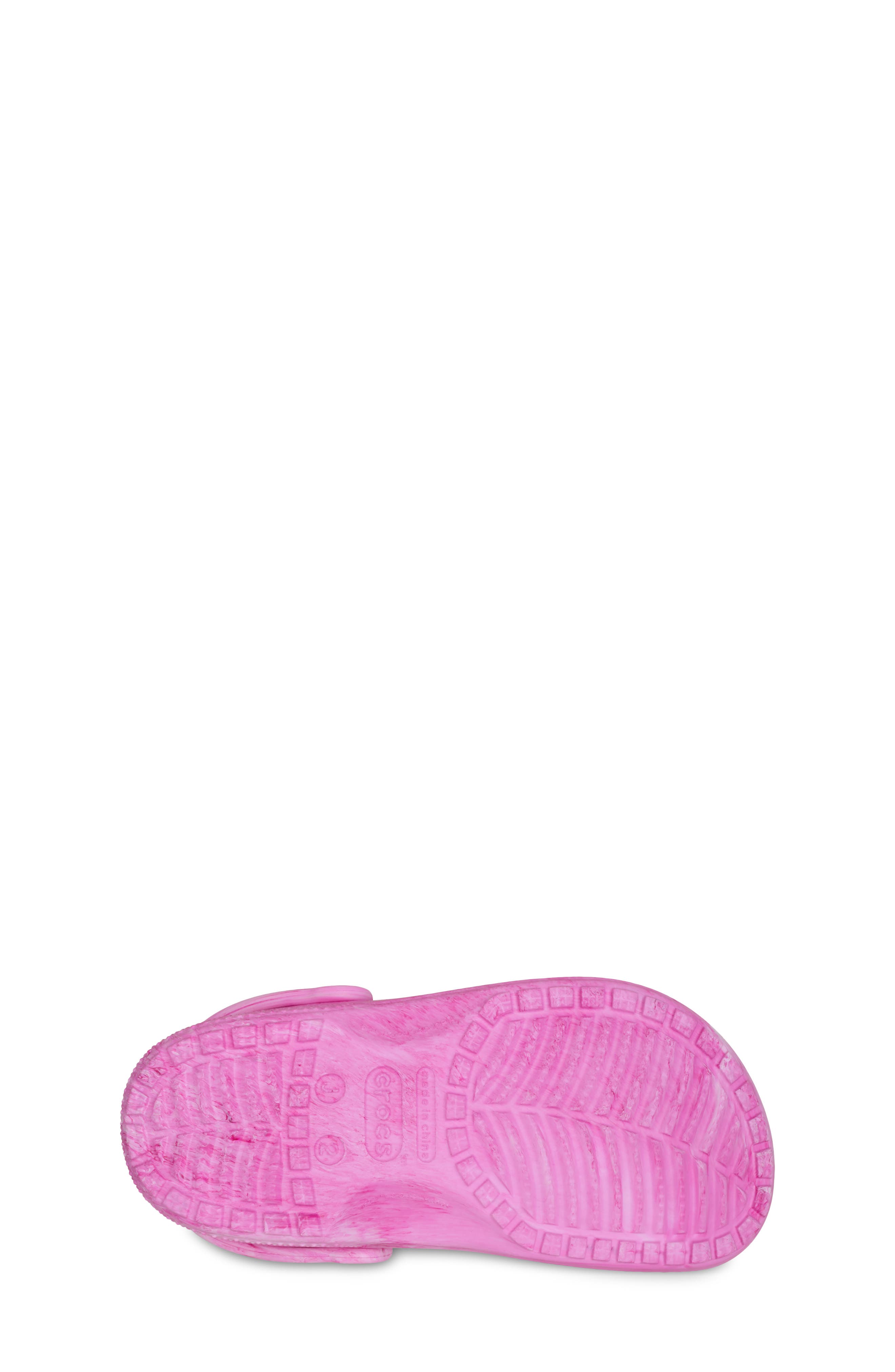 CROCS Kids' Classic Marbled Clog, Alternate, color, Pink/ Multi