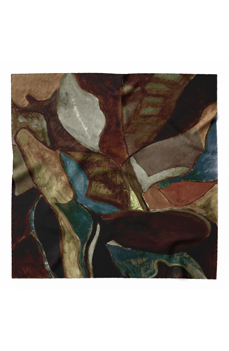 Elizabetta Marinella - Silk Scarf Shawl for Women, Alternate, color, Chocolate Brown