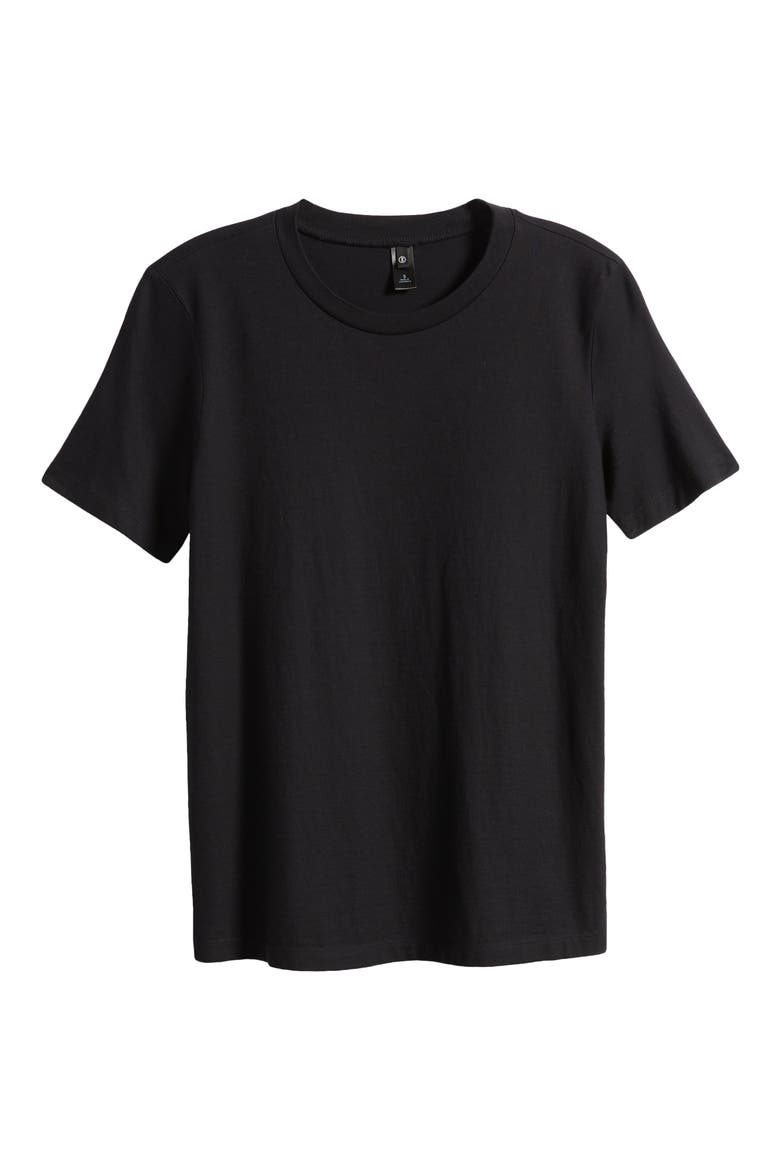 Jagger Cotton Jersey T-Shirt, Alternate, color, TRUE BLACK