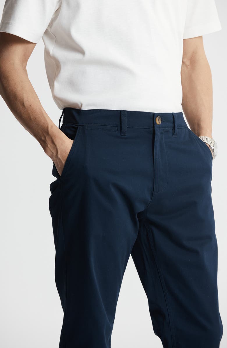 JACHS Classic Straight Leg Pants, Alternate, color, Navy