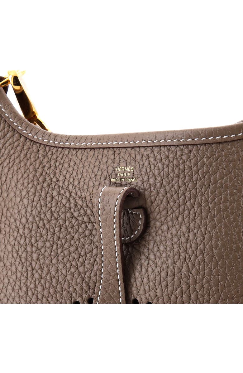 Pre-Owned Hermes Evelyne Bag Gen III Clemence TPM, Alternate, color, Etoupe