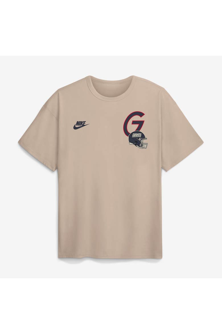 Men's Nike Sand New York Giants Night Primary Max90 T-Shirt, Alternate, color, Sand