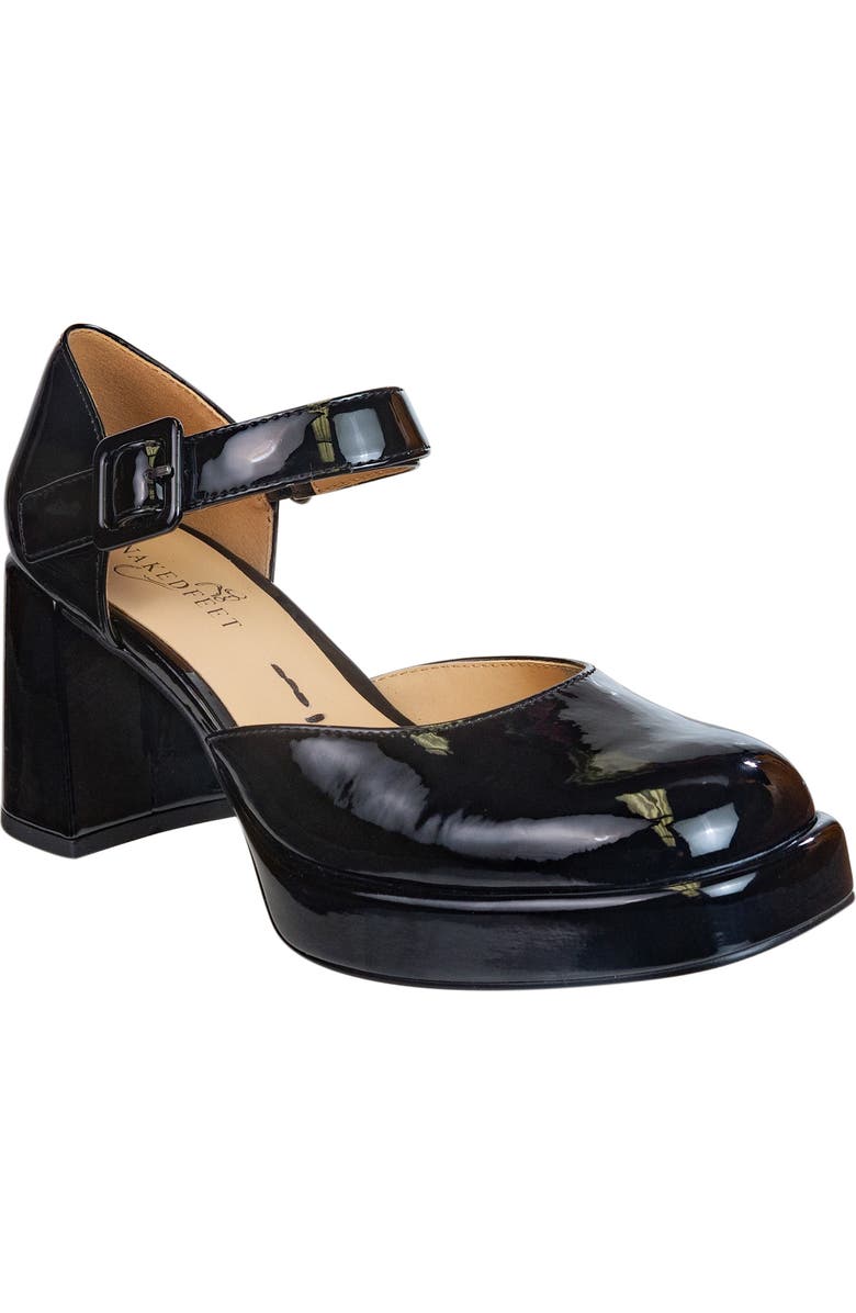 Naked Feet Estonia Platform Mary Jane Pump, Main, color,