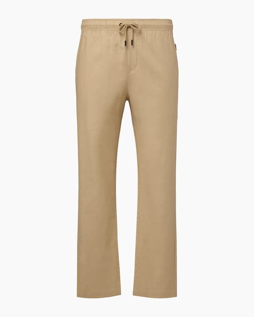 Onia Stretch Linen Pull-on Pant