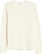 NN07 Clive Long Sleeve Waffle Knit Tee