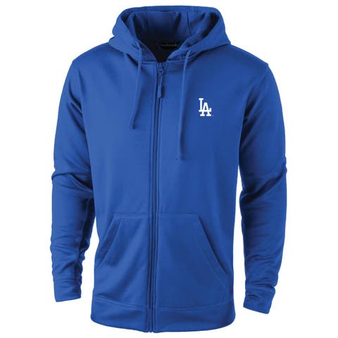 Men's Dunbrooke Royal Los Angeles Dodgers Trophy Full-Zip Hoodie