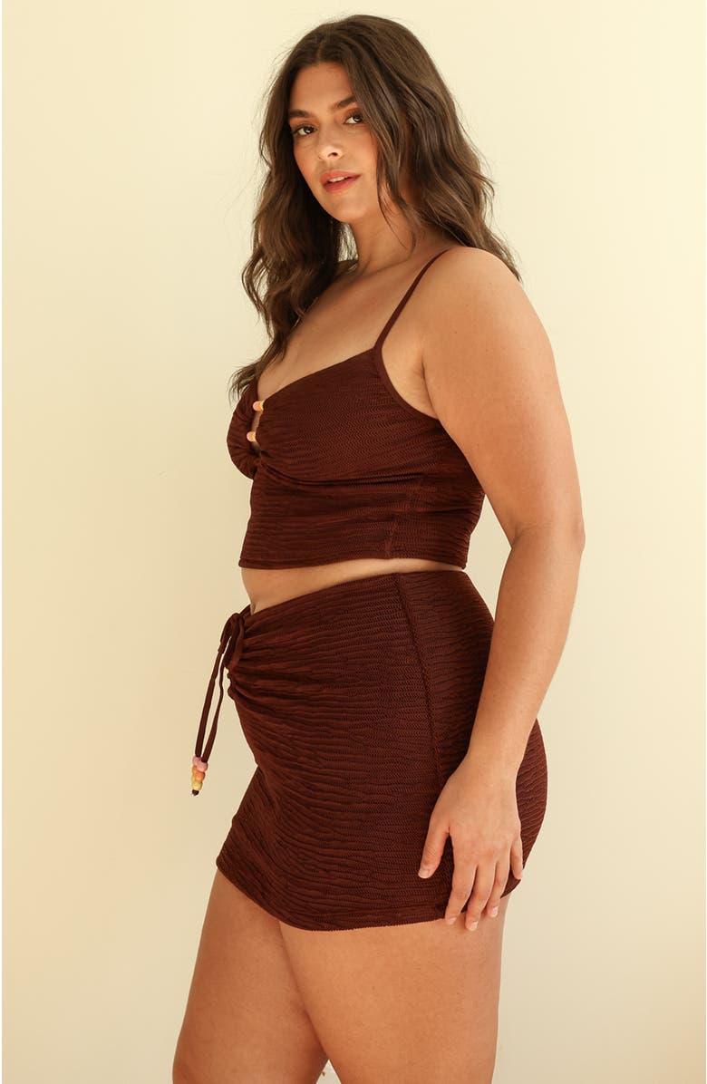 Dippin Daisys Soleil Set, Alternate, color, Mocha Crinkle