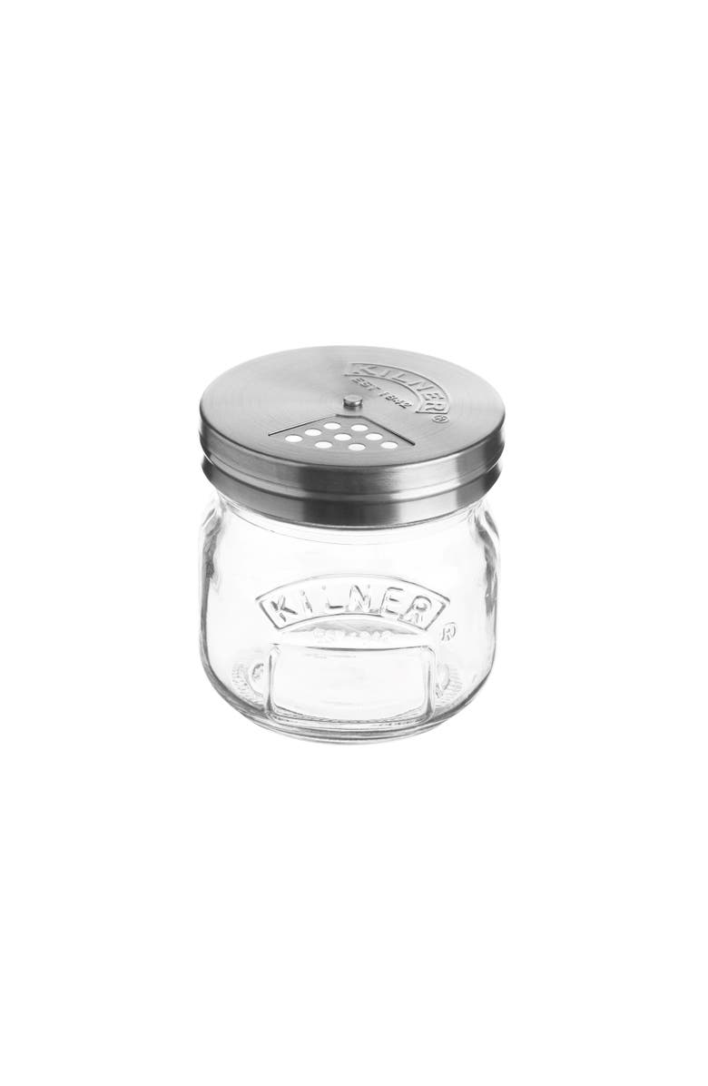 Kilner Storage Jar with Shaker Lid, 8.5 Inch, Main, color, Clear