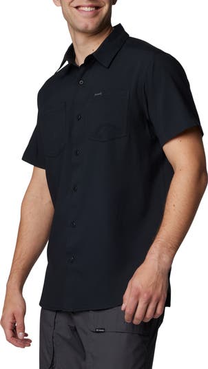 Red Eagle Lake Omni-Wick<sup>™</sup> Short Sleeve Button-Up Shirt