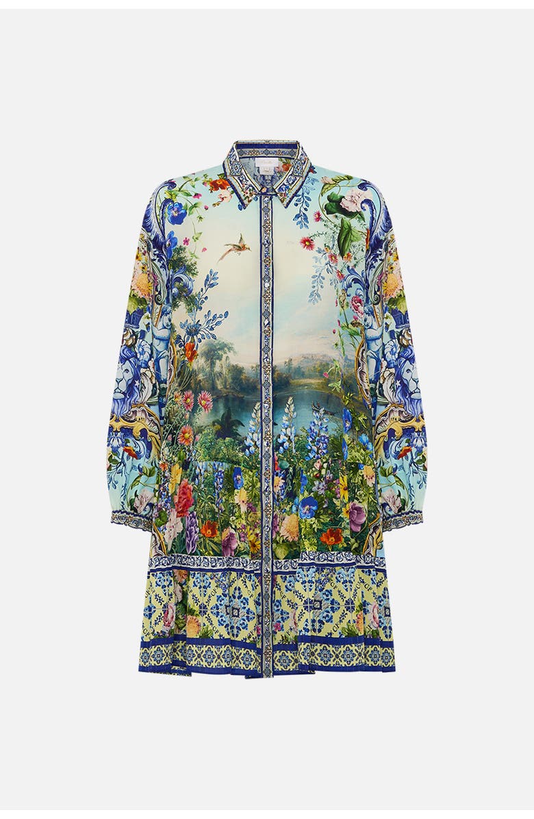 Camilla Long Sleeve Tiered Short Dress Wall To Wall Wonders, Alternate, color, 