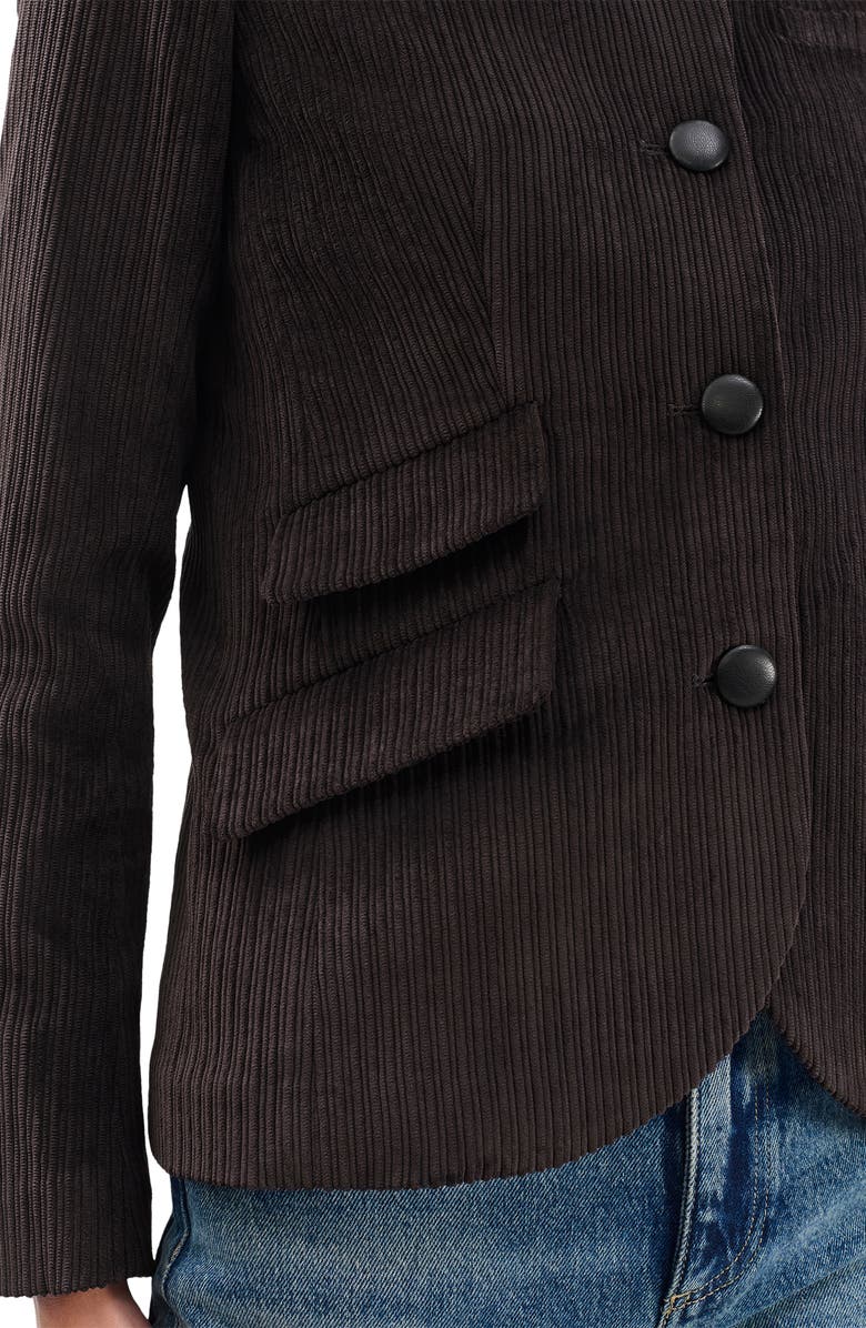 rag & bone Slade Corduroy Blazer, Alternate, color, Brown