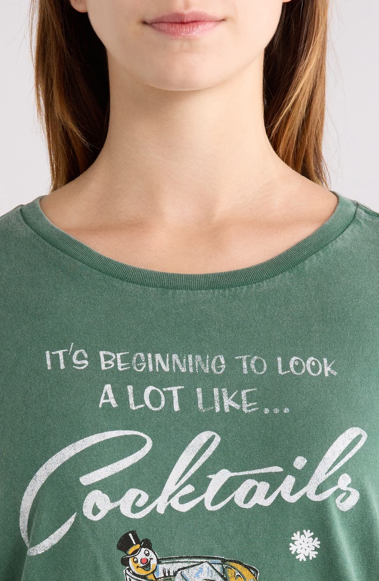 Lucky Brand It’s Beginning to Look a Lot Like Cocktails, Alternate, color, Foliage Green