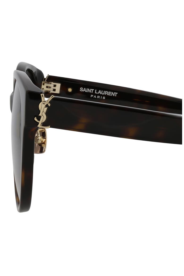 57mm Round Sunglasses, Alternate, color, HAVANA HAVANA GREY