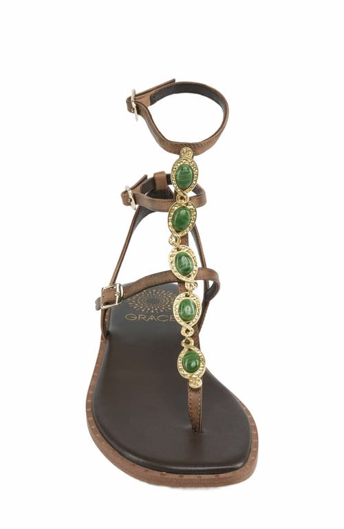 Grace Footwear Mabul Sandal In Brown