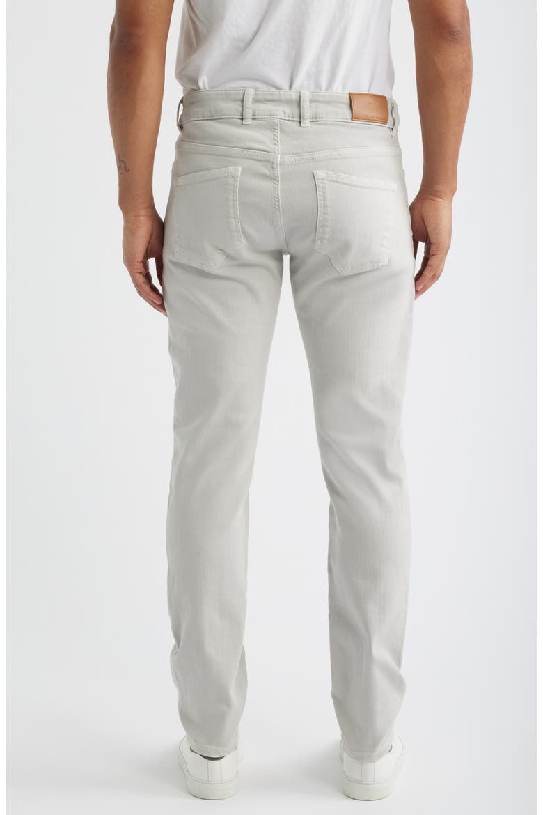 Crown Crafted Fairfield Garment Dye Tailored Fit Jeans, Alternate, color, LIGHT GREY