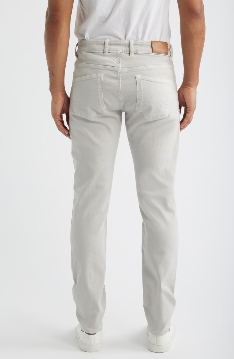 Peter Millar Crown Crafted Fairfield Garment Dye Tailored Fit Jeans, Alternate, color, Light Grey