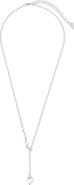 Sterling Forever Florian Freshwater Pearl Lariat Necklace