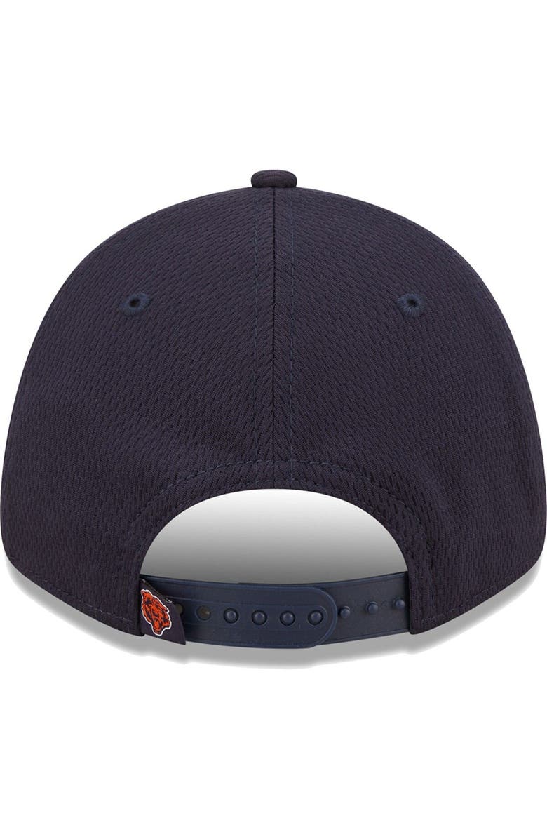 New Era Men's New Era Navy Chicago Bears A-Frame 9FORTY Snapback Hat, Alternate, color,