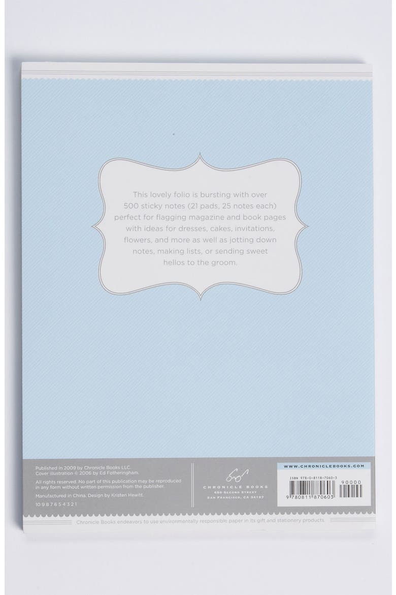 'Bride Ideas' Sticky Notes, Main, color, NO COLOR
