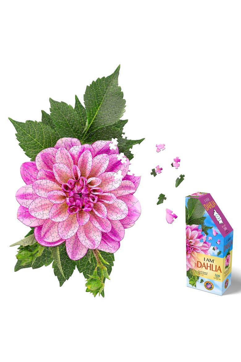 Dahlia 350 Piece Jigsaw Puzzle, Alternate, color, Multicolored